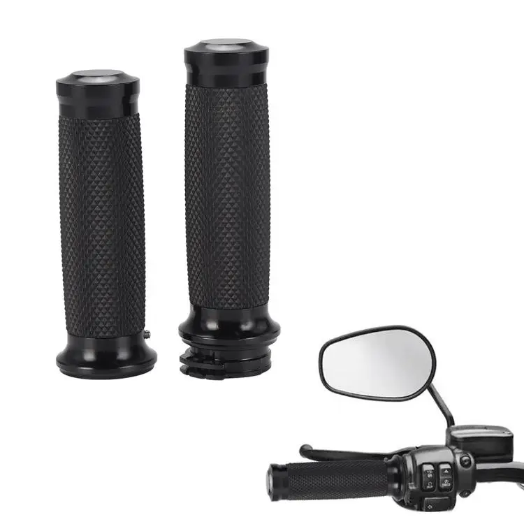 1 paio di manopole universali da 25 mm in stile retrò RSD per manubrio moto