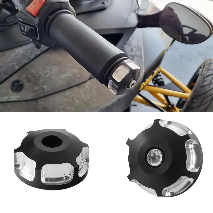 1 paio di tappi terminali manubrio CAM-044 per moto CAN-AM Spyder F3 / F3-S 2015-2023, CAM-044