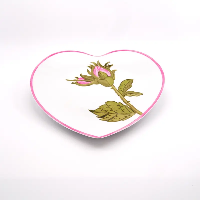 2 Dessert plate Blossom - In Love