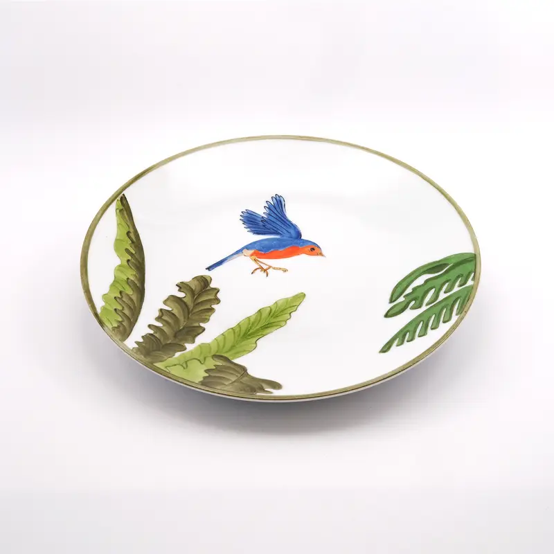2 Dessert Plate Blue Bird – Intrepid
