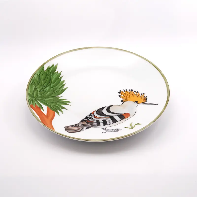 2 Dessert Plate Hoopoe – Intrepid