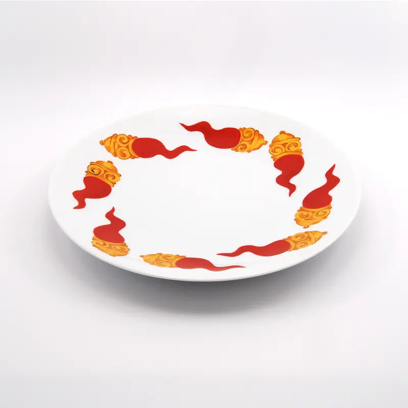 2 Dessert Plate Horns – Lucky