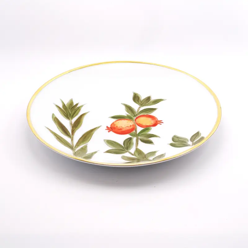 2 Dessert Plate Pomegranates – Joyful