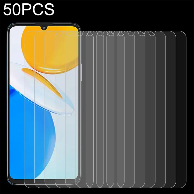 50 pellicole in vetro temperato da 0,26 mm 9H 2,5D, For Honor X7(50 PCS), For Honor X9(50 PCS)