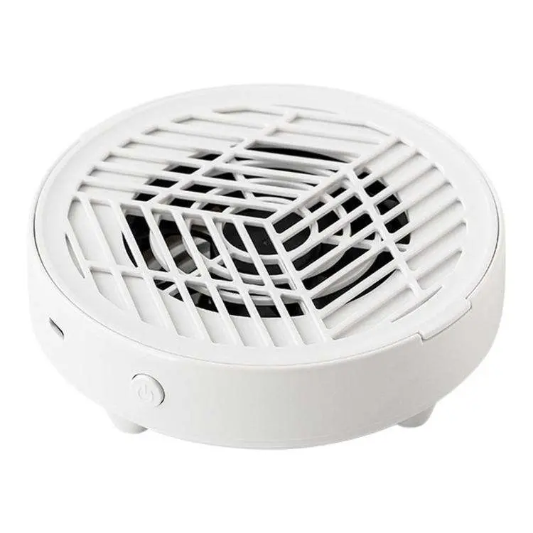 858-M12 USB Round Portable Nail Dust Collector Household Silent Manicure Dust Vacuum