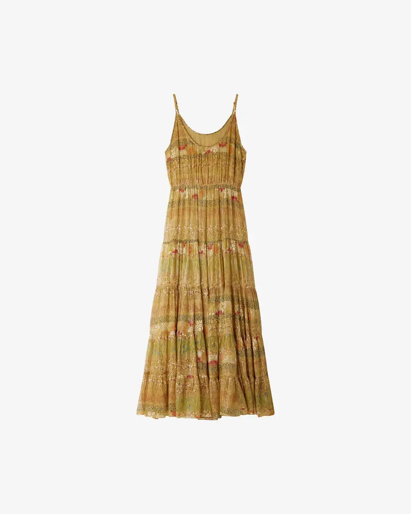 Abito lurex con spalline Mes Demoiselles