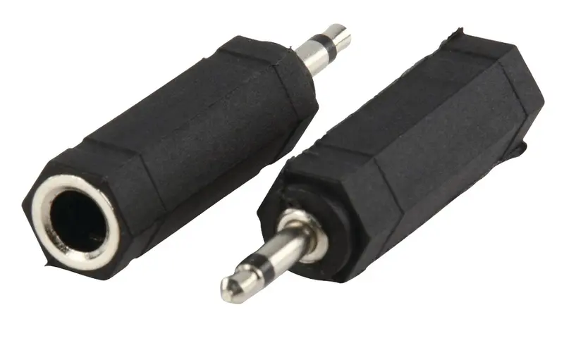 Adattatore audio mono 3,5 mm maschio a 6,35 mm femmina