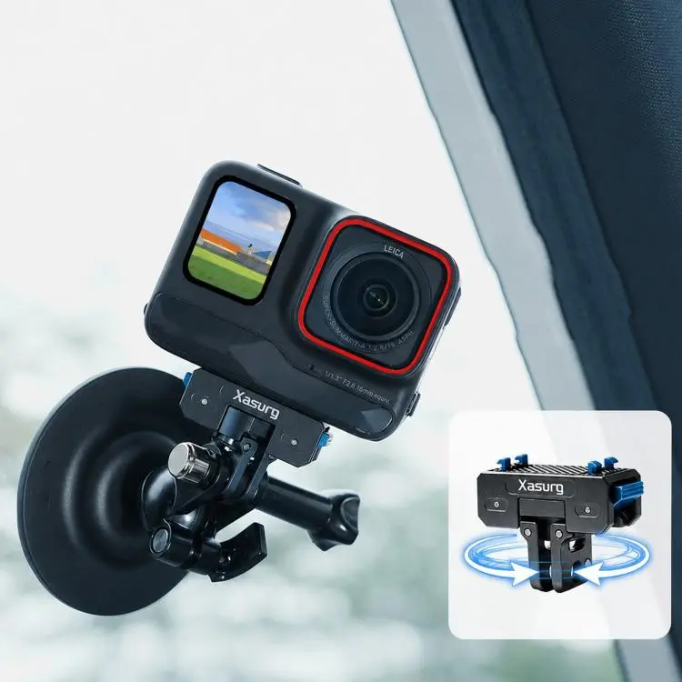 Adattatore montaggio sgancio rapido magnetico per Insta360 X5 X4 Air Ace Pro Pro