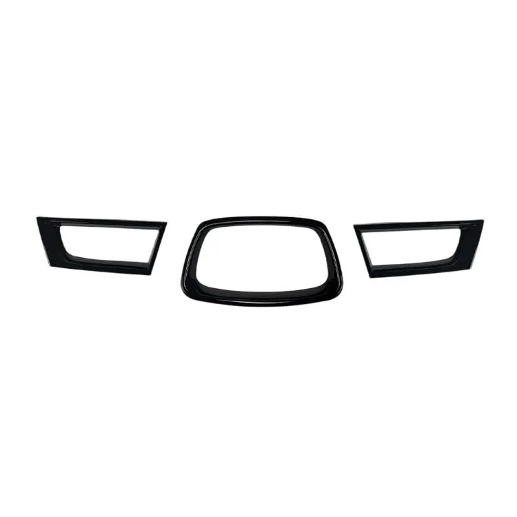 Adesivi decorativi per la griglia anteriore della Subaru Impreza WRX STI di nona generazione (2006-2007).