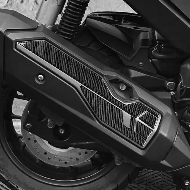 Adesivi protettivi per marmitta per Honda ADV350 2022-2026, set da 4 pezzi.