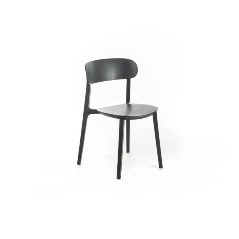 Adua, Set di 4 Sedie in polipropilene (52cm X 48cm H. 77,5cm)