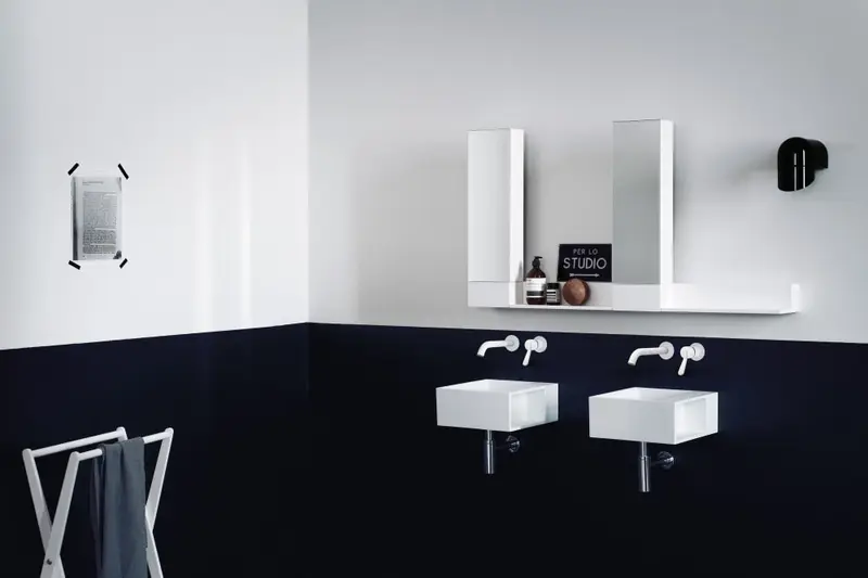 Agape Handwash lavabo sospeso senza foro ACER09940R