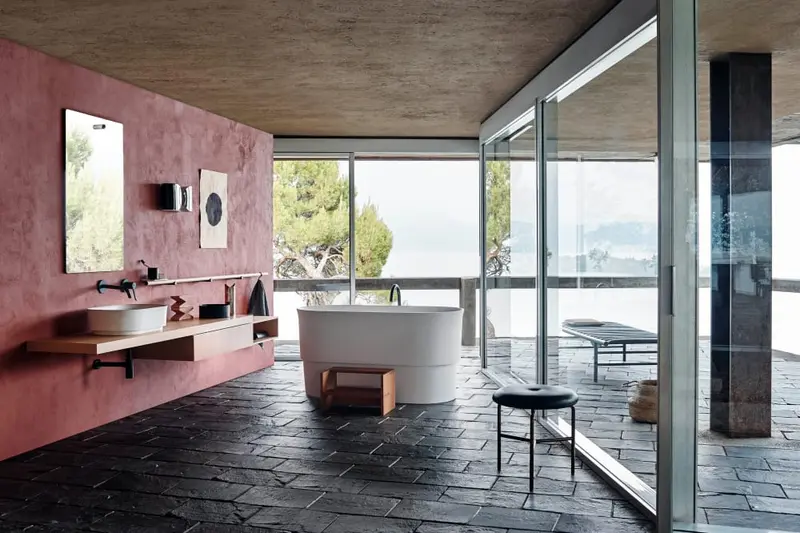 Agape Immersion vasca da bagno freestanding AVAS1981