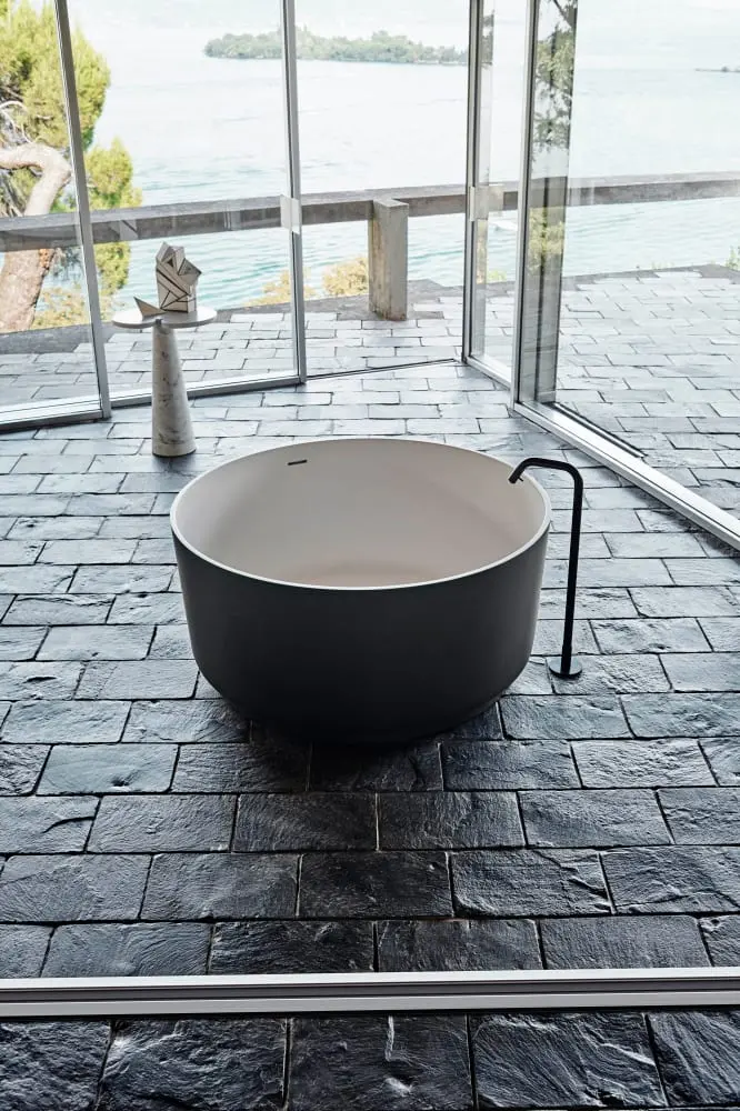 Agape In Out vasca da bagno freestanding AVAS1041SS