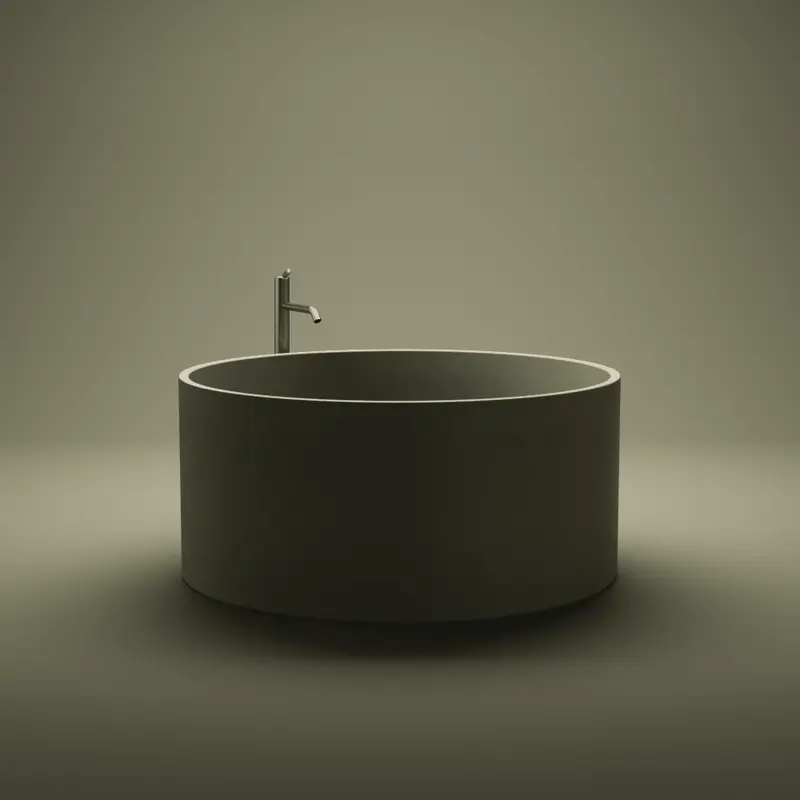 Agape In Out vasca da bagno freestanding in cemento AVAS1041E