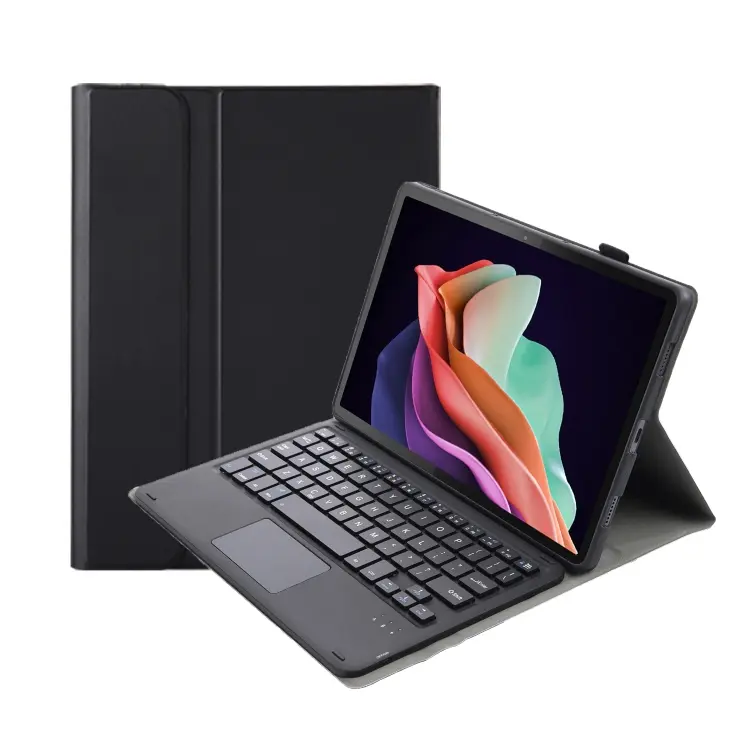 AHW13-A Pelle di agnello Custodia in pelle per tastiera Bluetooth staccabile ultrasottile con touchpad, AHW13-A