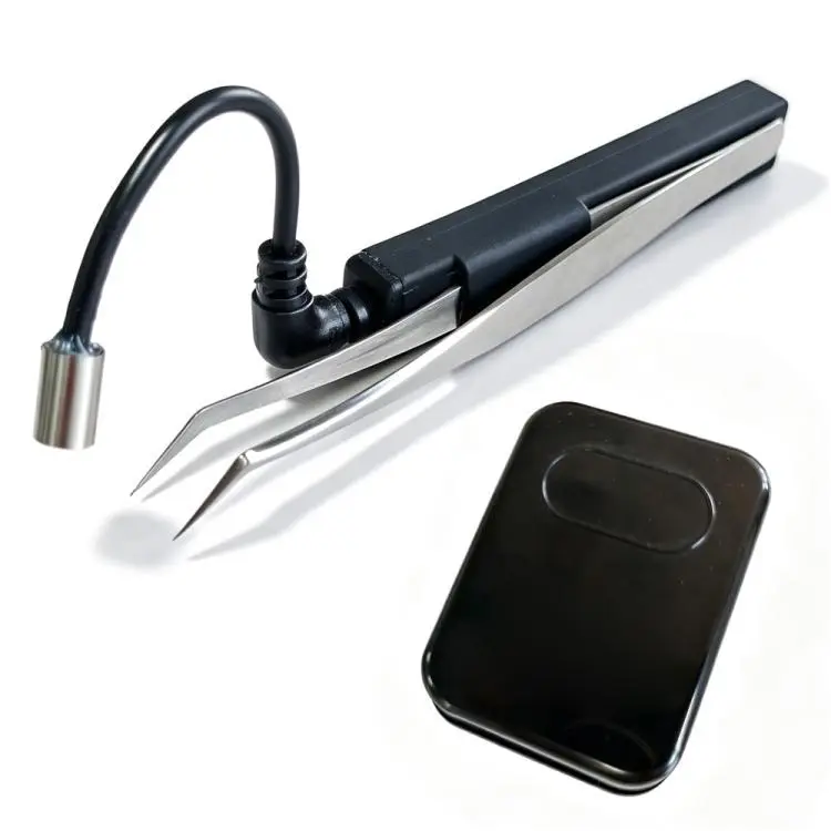 AL93 Lampada UV wireless da 1W per la polimerizzazione delle ciglia con pedale, ideale per extension ciglia., US Plug, EU Plug, UK Plug, AU Plug