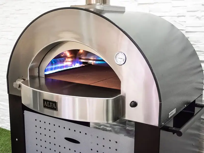 Alfa Forni Classico forno a gas 4 Pizze Ardesia Grey FXCL-4P-GGRA