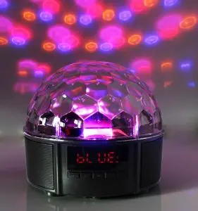 Altoparlante Bluetooth portatile con luci colorate
