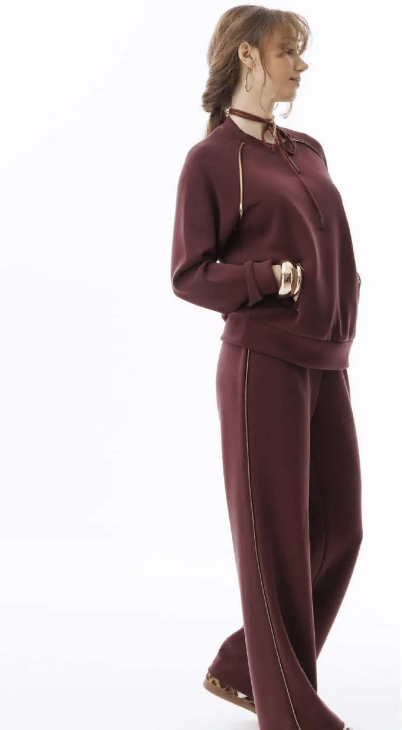 Amadine Tuta Donna Girocollo in viscosa D2951