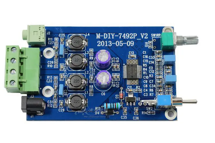 Amplificatore audio 25W+25W 12-24V PCB BOARD LCDN223