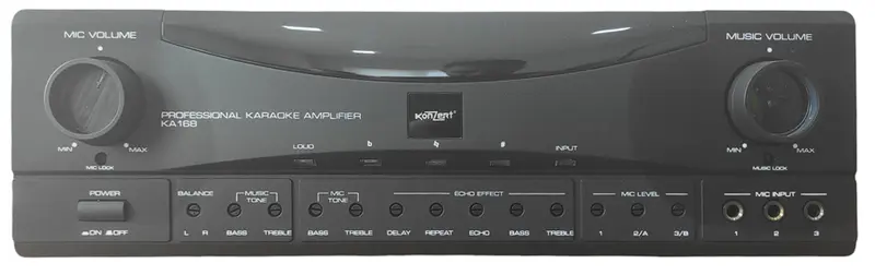 Amplificatore stereo 300Wx2 8 Ohm con telecomando KA168