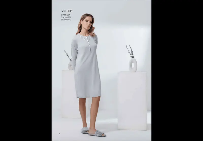 Andra Camicia da Notte Serafino a Costina Donna 9815