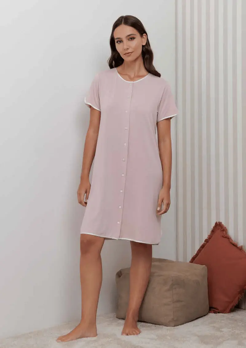 Andra Camicia Donna Bambu M/M Aperta 9983