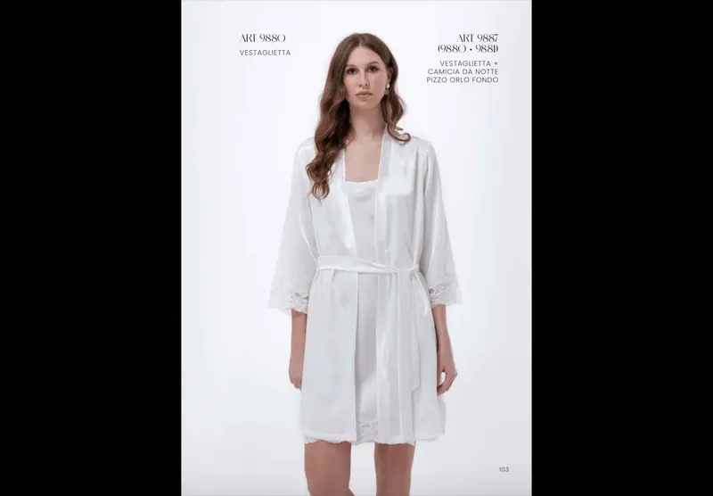 Andra Parure Donna in Raso 9887