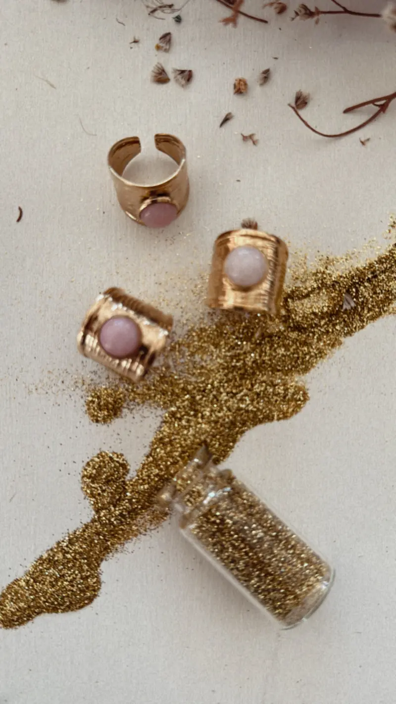 Anello Gioia cipria