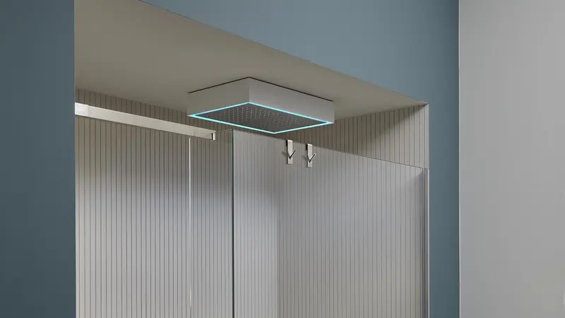 Antonio Lupi Fuorimeteo Slim soffione doccia a soffitto FMS20C
