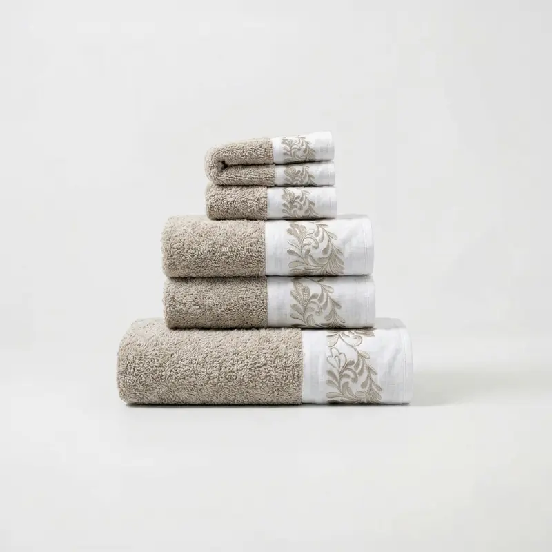 AREALE - SET 5 PEZZI DI SPUGNA BEIGE