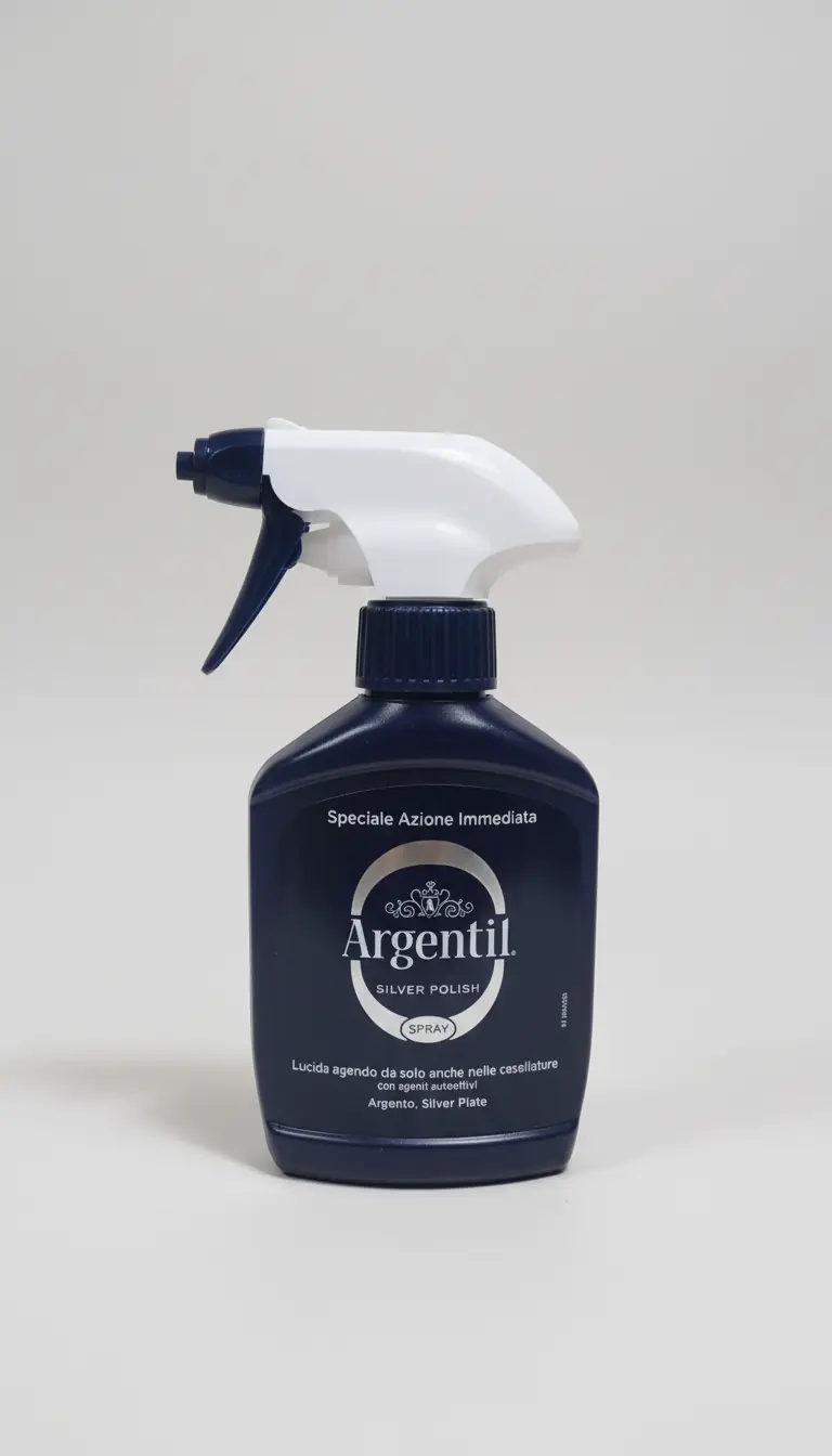 Argentil Spray Lucidante Autoattivo Argento & Silver Plate – Brillantezza Immediata Senza Strofinare
