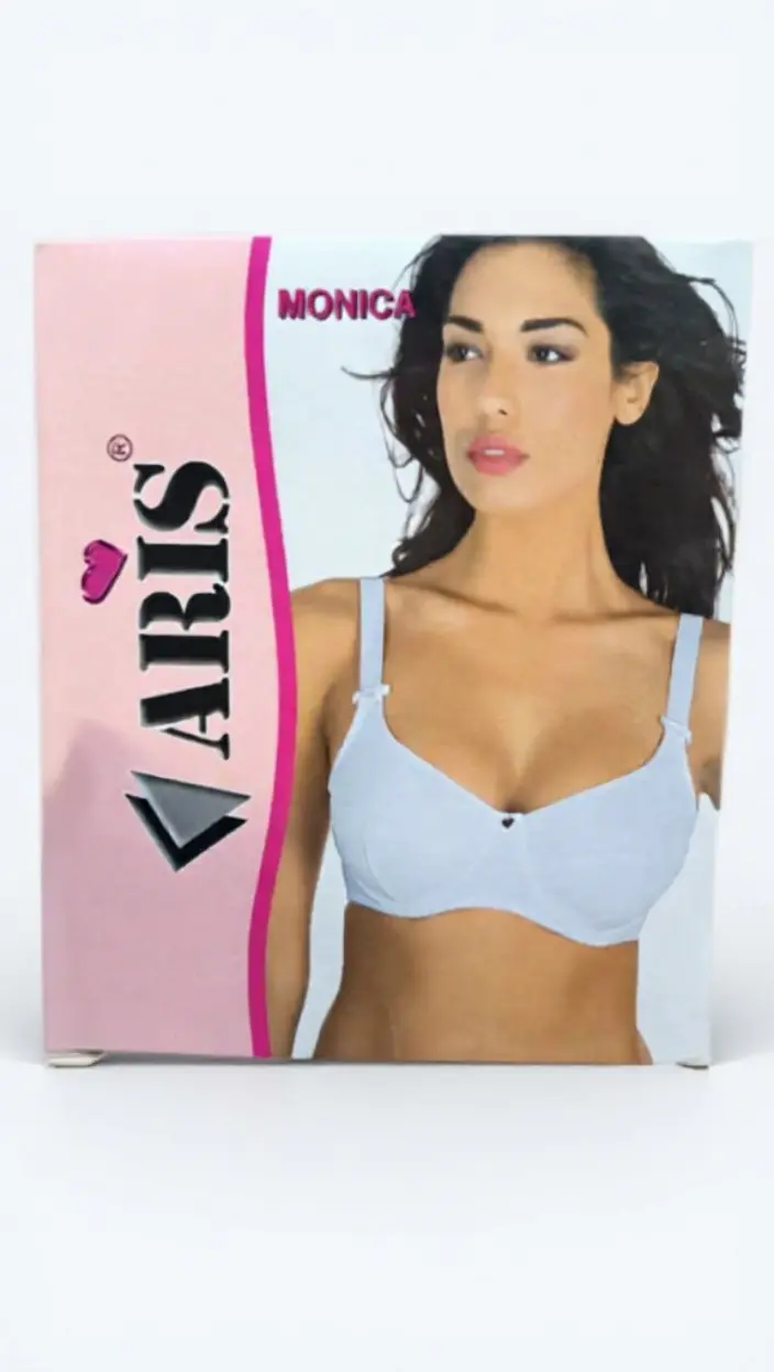 Aris Reggiseno MONICA Donna Coppa C con Ferretto | Microfibra Morbida per Supporto Quotidiano