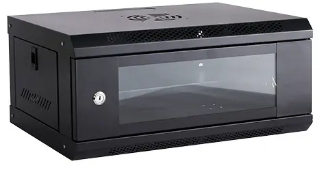 Armadio rack da parete 4U 53x40x24cm