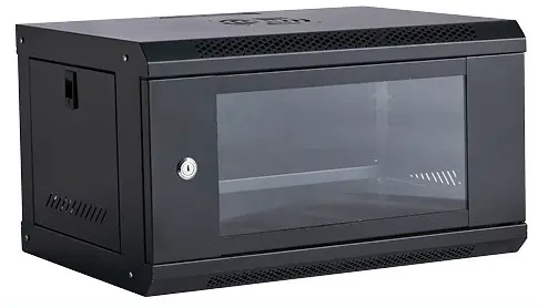 Armadio rack da parete 6U 53x40x30cm