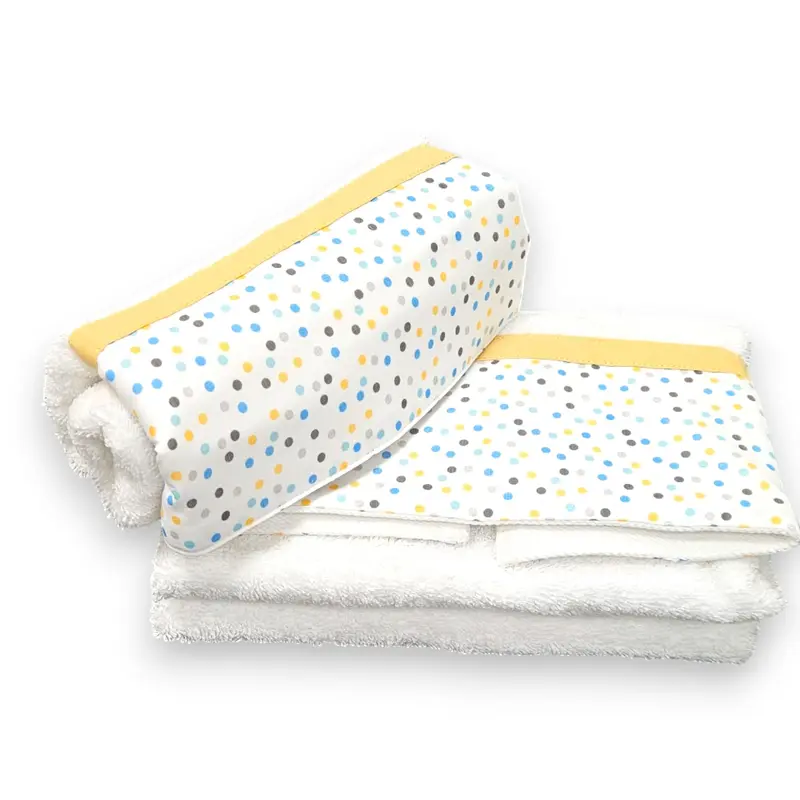 Asciugamani bagno Fantasia Pois , 100% Cotone