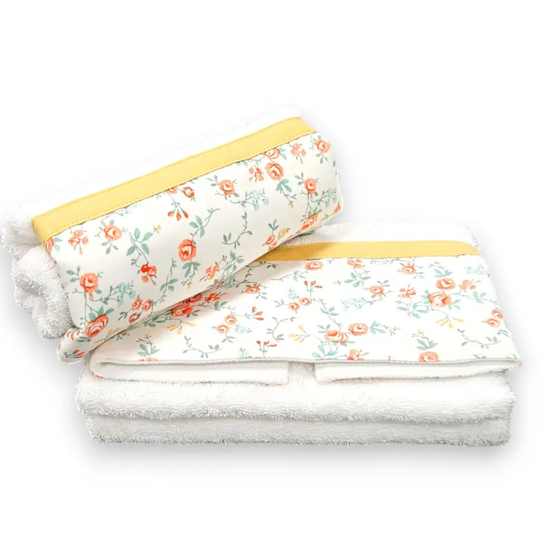 Asciugamani Bagno Fantasia Rose in Cotone 500 GSM