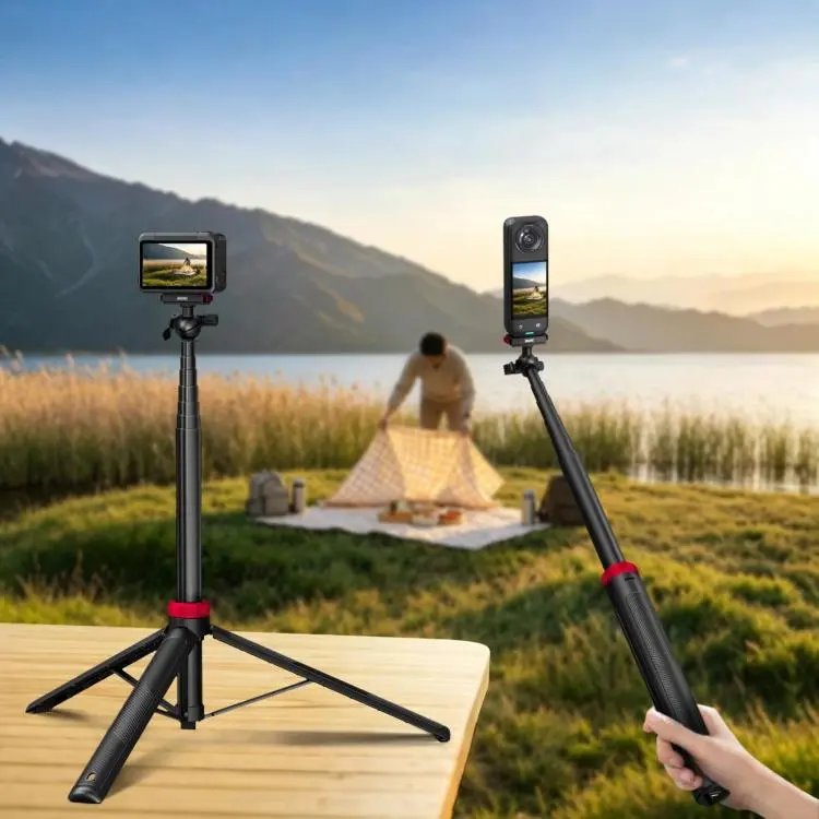 Asta di prolunga selfie con testa a sfera per Insta360 Ace Pro 2 e X5 1,6 m