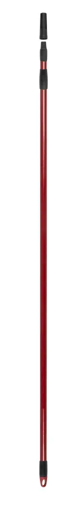 Asta telescopica TTS plastificata rossa 2x150 cm - 3 m