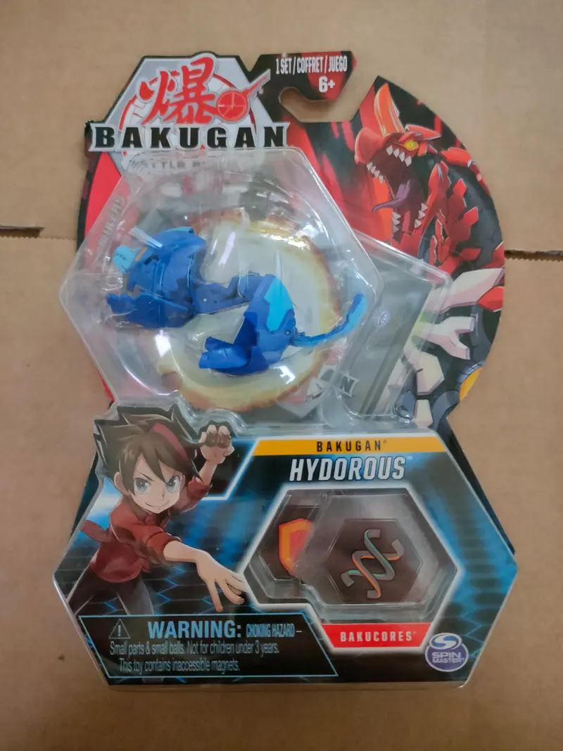 BAKUGAN Battle Brawlers Battle Planet Hydorous Bakucores e carta