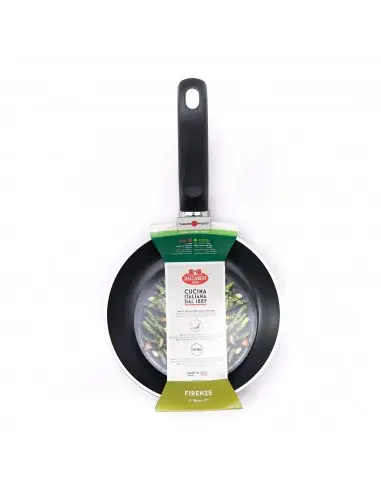 Ballarini Firenze Padella Antiaderente in Alluminio con Thermo Point – Rivestimento CORTAN Alta Resistenza – Made in Italy – Ø 18-32 cm (No Induzione)