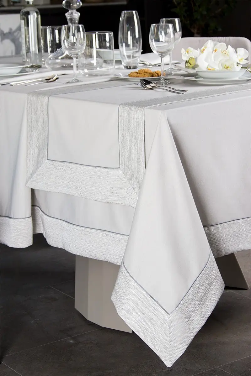 Battaglia Set Tovaglia Tanit x12 con Runner