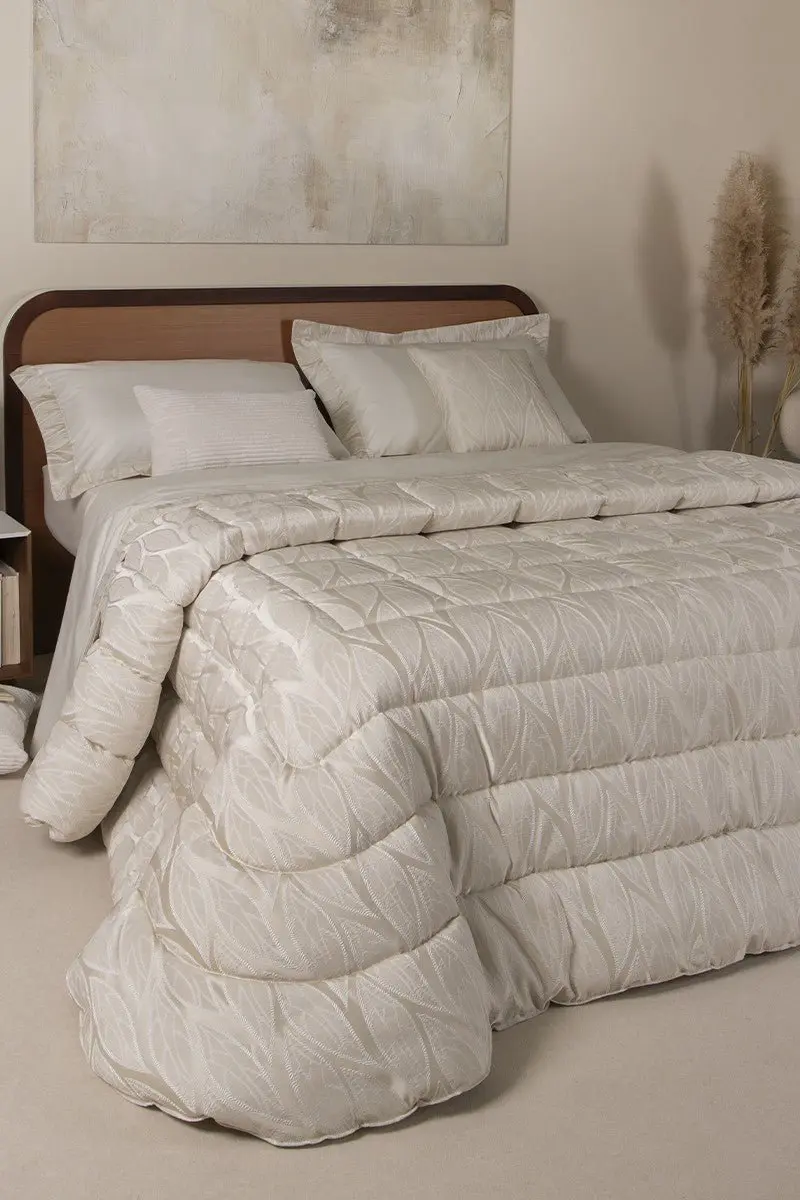 Battaglia Trapunta Matrimoniale Jacquard Carol