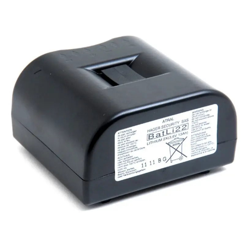 Batteria al litio 2 x (3,6 V / 13 Ah) - Daitem BatLi22