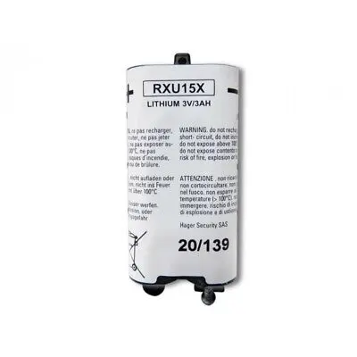 Batteria al litio 3V / 3 Ah - Daitem RXU15X