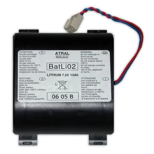 Batteria al litio 7,2 V / 13 Ah - Daitem BatLi02