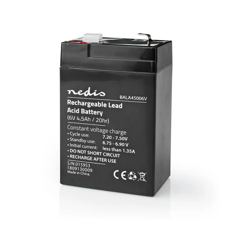 Batteria al piombo ricaricabile 6V 4500mAh