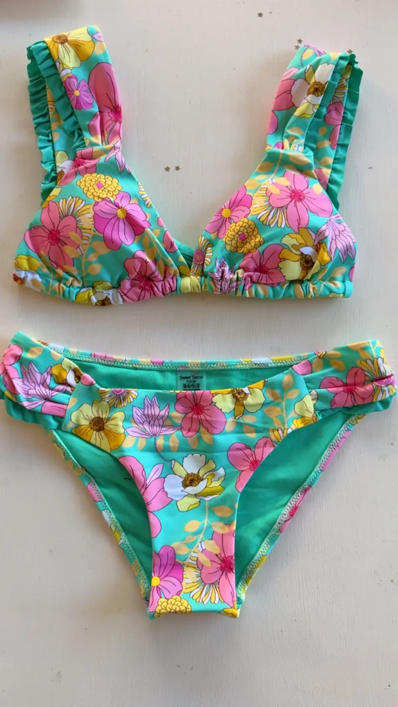 Bikini Tropical verde