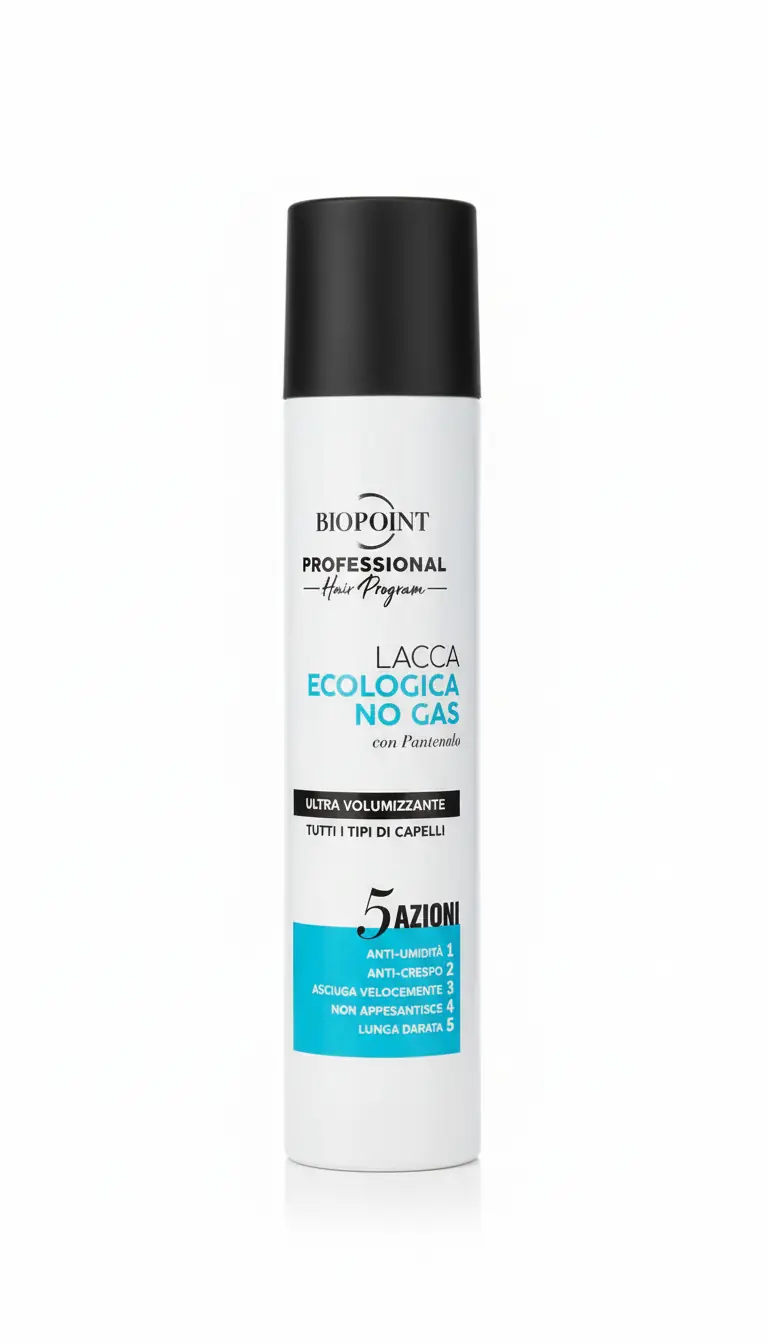 Biopoint Lacca Ecologica No Gas 300ml | ULTRA VOLUMIZZANTE | Tutti i Tipi di Capelli